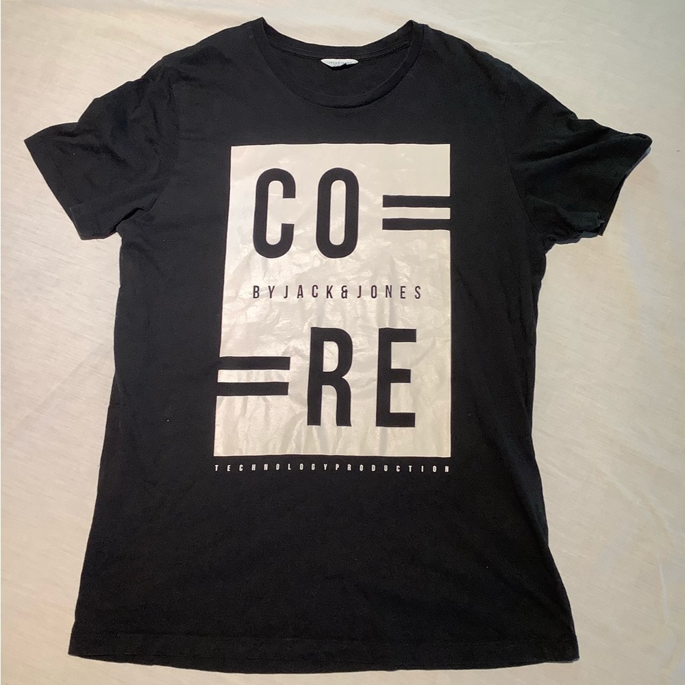 JACK & Jones Core black t-shirt. Size XL